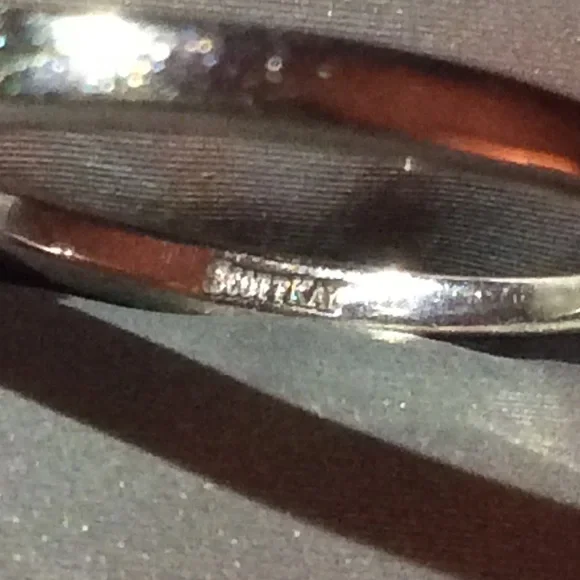 💕Scott Kay 1.05ct Princess Cut w/Band & Appraisal - Picture 9 of 13